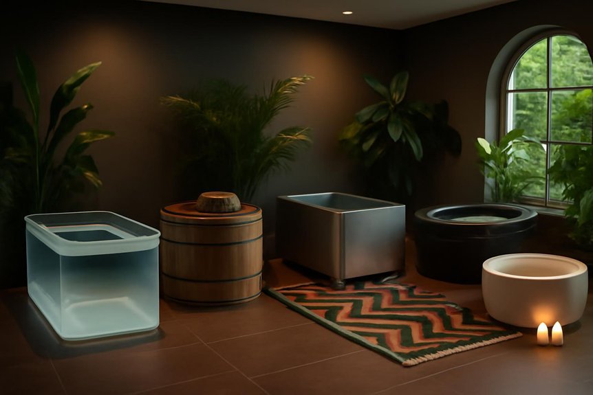 home gym cold plunge