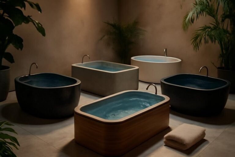 indoor cold plunge tubs