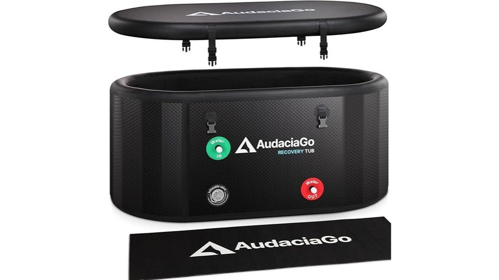 large inflatable cold tub