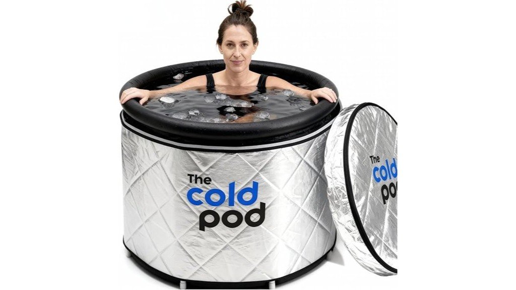 outdoor ice bath tub