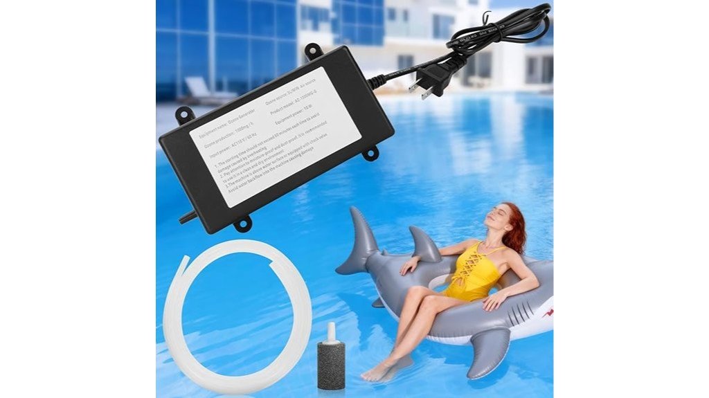 ozone generator for baths